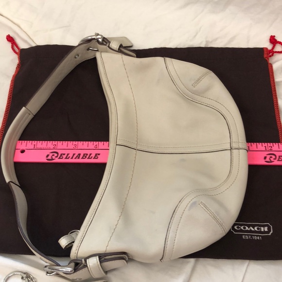 Authentic ivory leather Coach purse and wallet - Picture 6 of 9